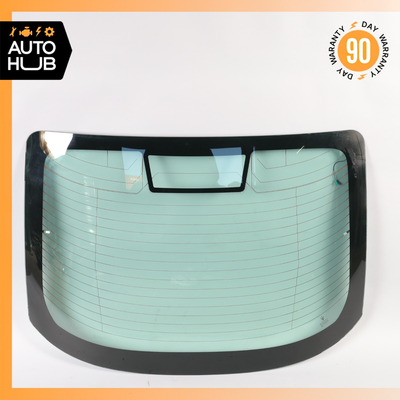 08-18 Maserati GranTurismo M145 Rear Windshield Wind Shield Back Glass OEM 70k
