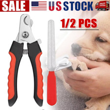 Pet Dog Cat Stainless Steel Professional Nail Toe Trimmer Clipper Grooming Tool