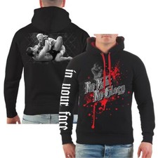 Felpa con cappuccio uomo Fight Glory Free Fight gabbia boxing club hoodie cage