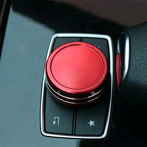 Car Center Console Multimedia Controller Knob Cover For Mercedes Benz E GLC GLA - Picture 2 of 13