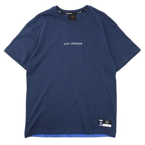Air Jordan x Fragment T-Shirt Navy / Sport Royal / White SMALL Travis Scott  | eBay