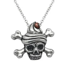 Sweet & Deadly Skull Necklace By Controse