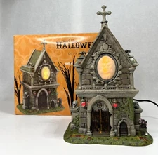 Dept 56 Halloween Village Travis Louie Walter and & Larry's Crypt #402023 - MINT
