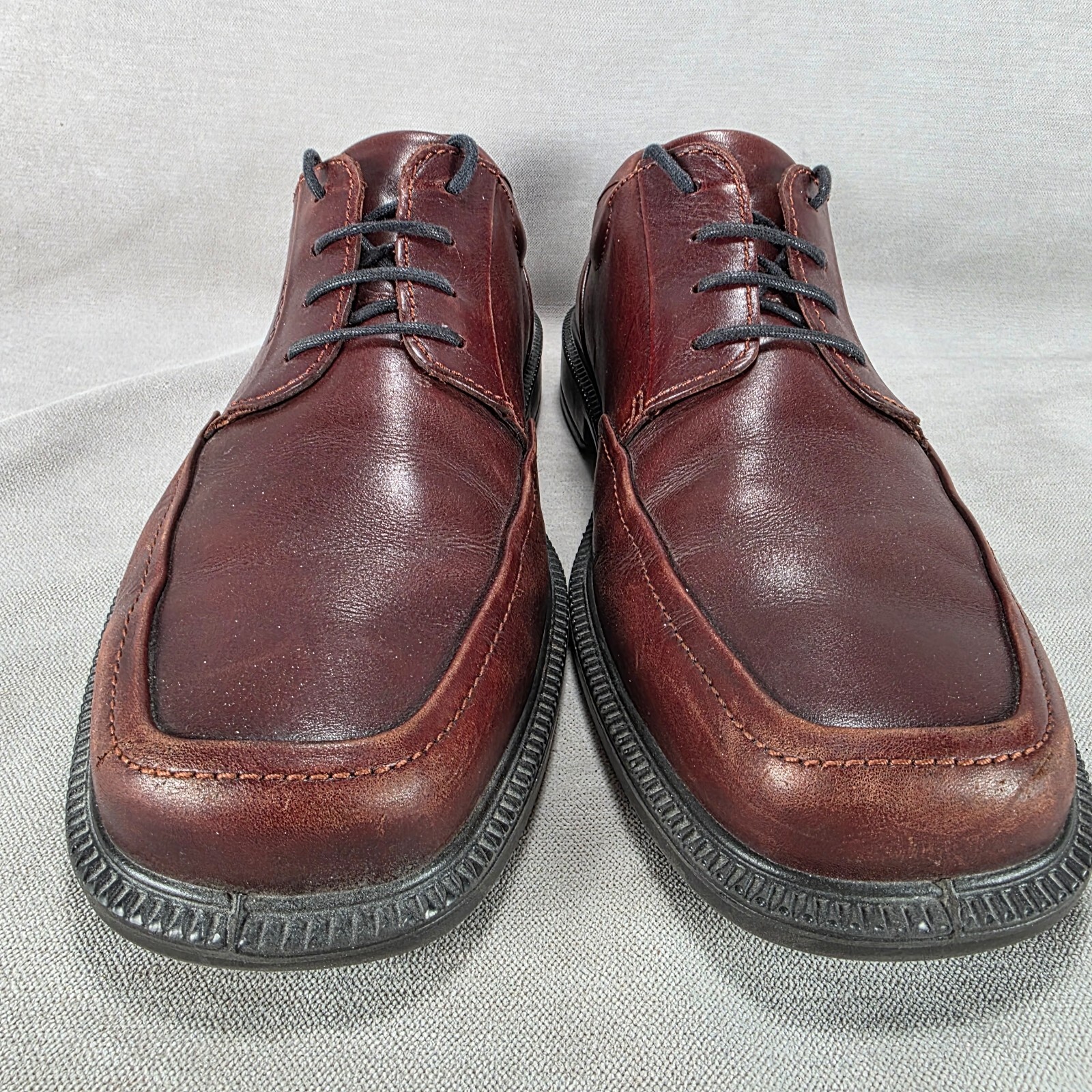SAOLA Scarpe Ecco Helsinki uomo taglia EU 42 US 8 8 5 bordeaux pelle stringata abito derby
