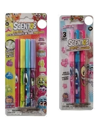 SCENTOS Scentos Gel Pens and Scented Fibre Tip Pens
