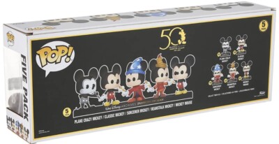 Funko POP Disney Archives - Mickey Mouse 5 Pack Amazon Exclusive