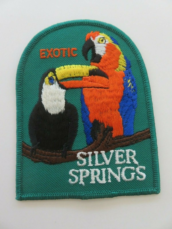 Silver Springs Florida Patch with Toucan Parrot State Park                     
