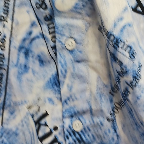 Blue Gear Hemd Herren Größe Large Slim Fit kleine Knopfleiste blau - Bild 4 von 12