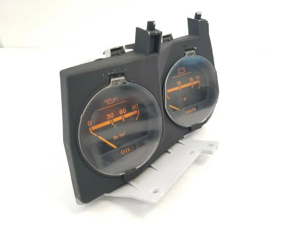 Nissan 300zx Z31 1984-89 OEM batería de presión de aceite voltímetro medidor panel bisel Foto 3 de 4