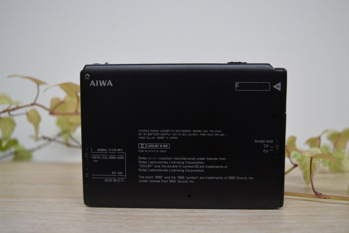 AIWA ステレオ録音カセットデッキ　HS-JL50 aiwa ラジカセ HS-JL50