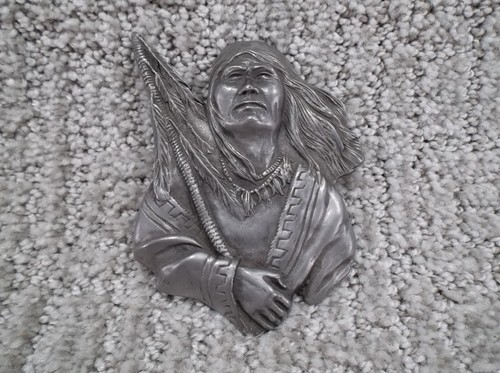 Schöne Vintage Westland ""Call of the Wolf"" Tribal Art Figuren Menge 6 + extra - Bild 14 von 15