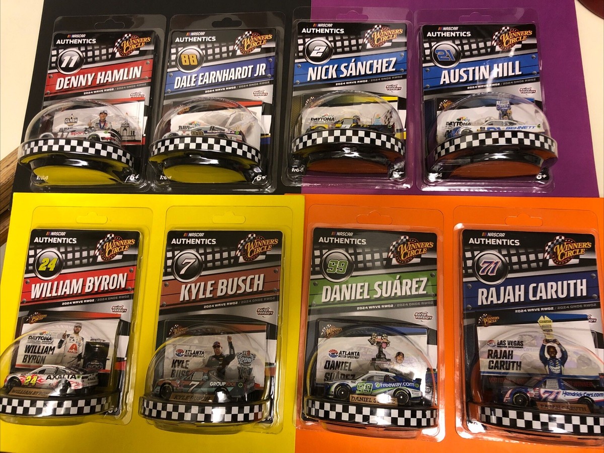 NASCAR Authentics Winners Circle 2024 Wave 2 RW02 COMPLETE SET OF