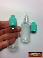 M01093-GREEN MOREZMORE 2 Fine Tip Liquid Dropper Squeeze Bottle 30 ml Clear PET