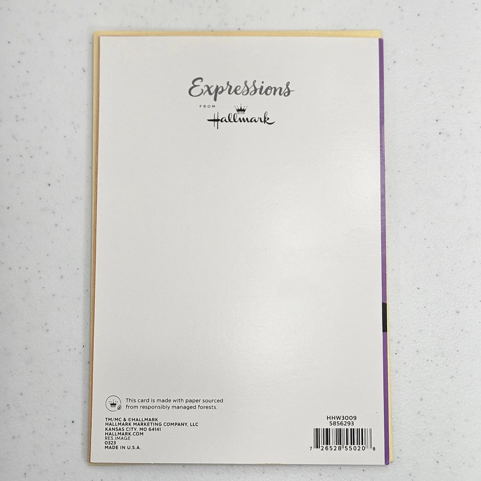 Tarjeta de Felicitación Hallmark Halloween 8x5.5" Feliz 1er Frist Bebé con Sobre Hecha en EE. UU. Foto 2 de 4