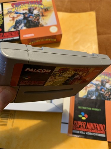 Sunset Riders SNES Ultra Rare Orange Box PAL UK Super Nintendo Complete Retro - Picture 11 of 24