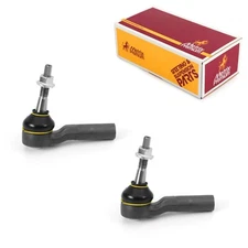 Front Outer Tie Rod Ends for 2011-2019 GMC Sierra Chevy Silverado 2500 3500 HD