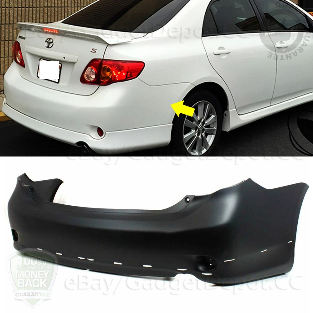 Toyota corolla back bumper clearance replacement cost