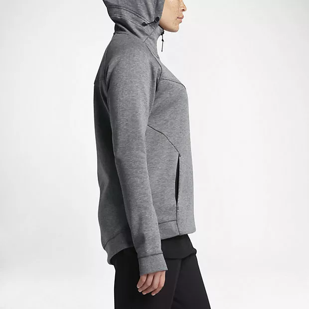 Nike tech top fleece carbon heather