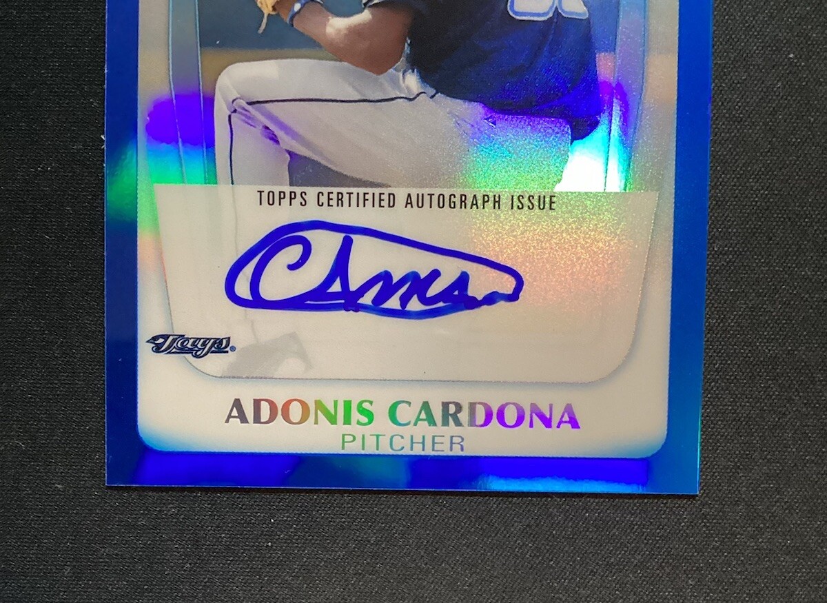 Adonisページ 2011 Bowman Chrome Prospects Purple Refractors #BCP96 Adonis