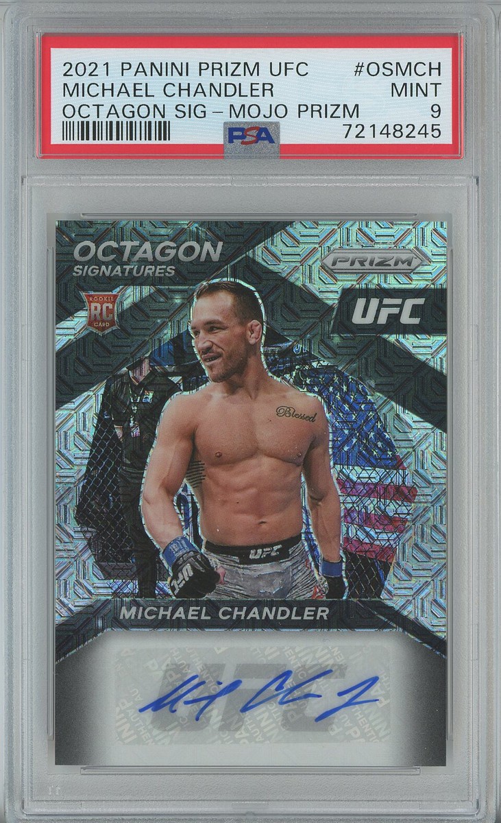 2021 Panini Prizm UFC Octagon Signatures Mojo Michael Chandler