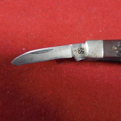 ピーマンまん CASE XX 63033 SMALL STOCKMAN KNIFE-- VINTAGE FOLDING POCKET