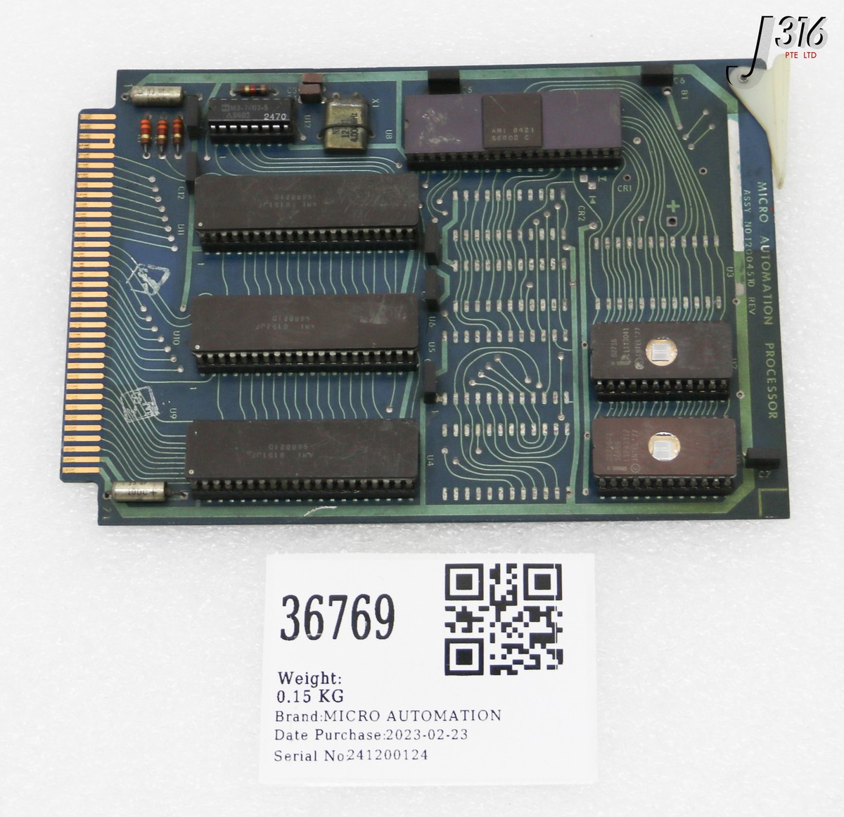 36769 MICRO AUTOMATION PCB ASSY, PROCESSOR BD 12004510 | eBay UK