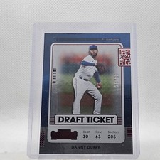2021 Panini Contenders Baseball Danny Duffy Draft Ticket Red /99