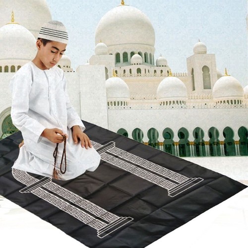 Prayer Rug Waterproof Islamic Mat Meditation Turkish Carpet - Picture 12 of 16