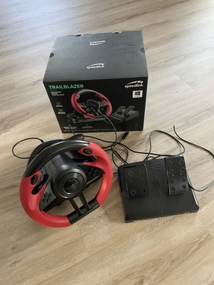 Speed Link Trailblazer Racing Wheel für PS4/XBox One/PS3/PC - schwarz/rot