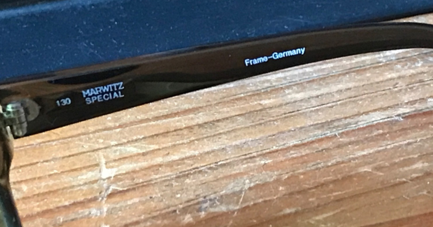 1970s MARWITZ translucent tortoise SUNGLASSES Ger… - image 8