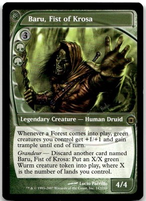 Baru, Fist of Krosa #142 (MP) Future Sight FUT Magic MTG