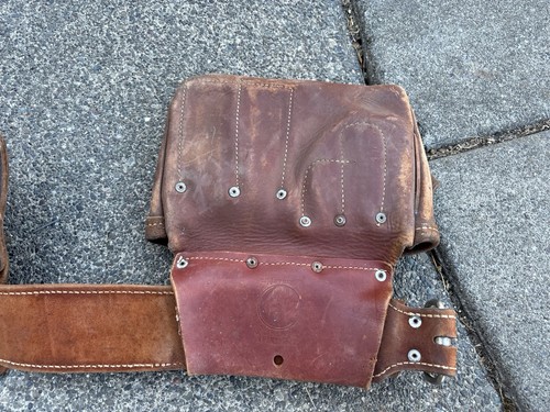 Borsa porta attrezzi in pelle occidentale - Foto 10 di 13
