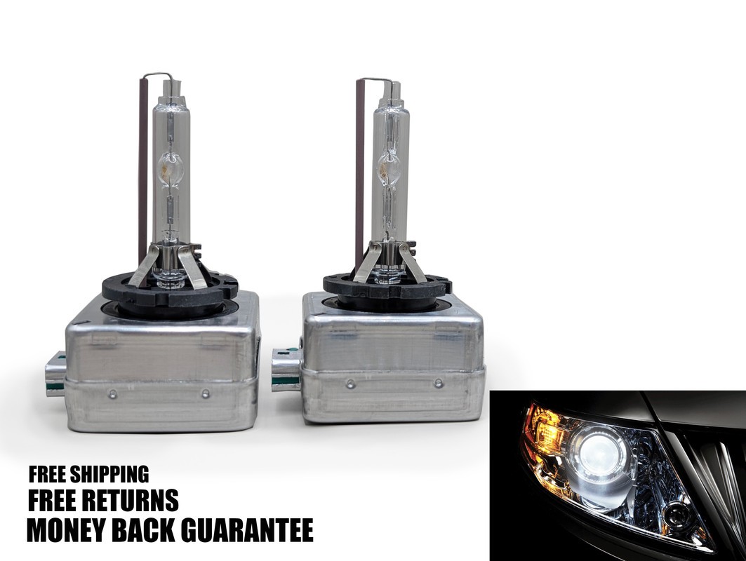 6000K Diamond White HID Xenon Headlight Bulb for MASERATI QUATTROPORTE 2008-2012