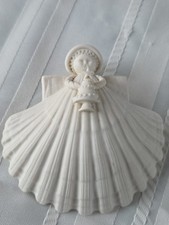 1990 Vintage MARGARET FURLONG Angel 4  Christmas Tree Ornament Made In USA