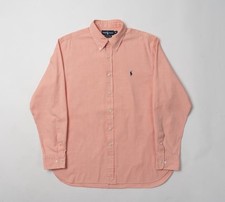 mens ralph lauren shirt pink 38 / M / 46