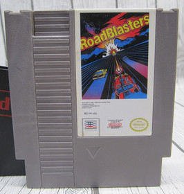 RoadBlasters NES Nintendo Entertainment System 1988 cartucho de juego con chaqueta antipolvo