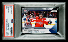 2025 Topps Now Alex Ovechkin 900th Goal NHL 11-5-25 sticker #29 - PSA 10