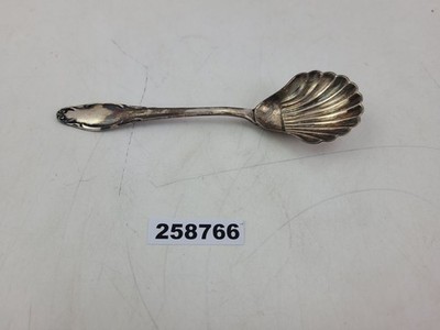Sugar Spoon Shell Shape Silver Plated 90s Silver Edition Wellner GDR Antique #258766