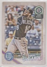 2018 Topps Gypsy Queen Charlie Blackmon (Batting; Black Jersey) #287 5wg
