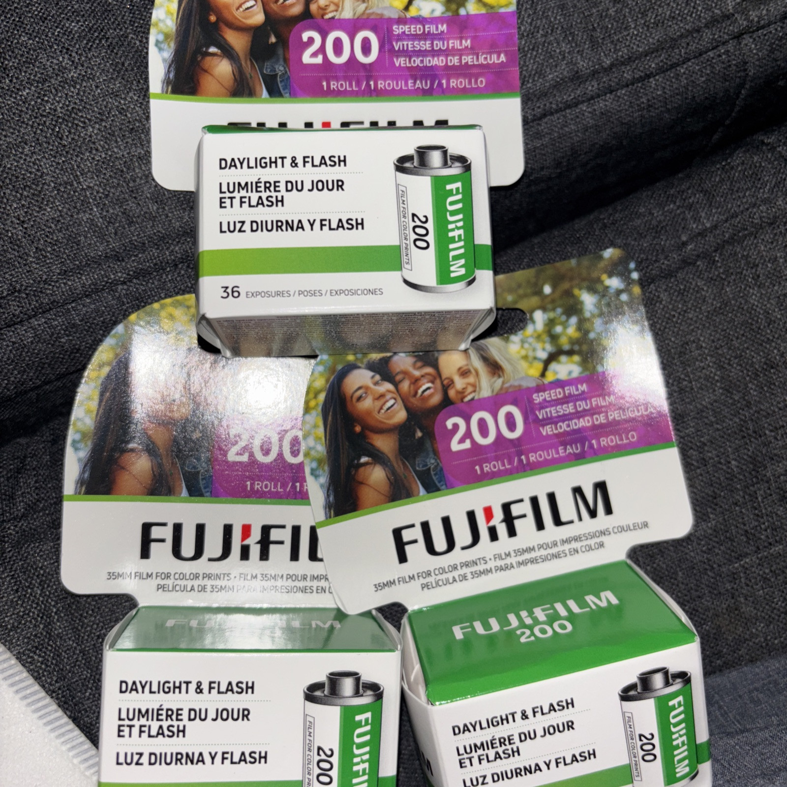 3 Rolls Fujicolor CA 200 35mm 36 Exp Color Film Fresh 2025