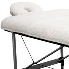 Reversible Extra Soft Fleece Massage Table Pad Set - Luxurious Client Experience