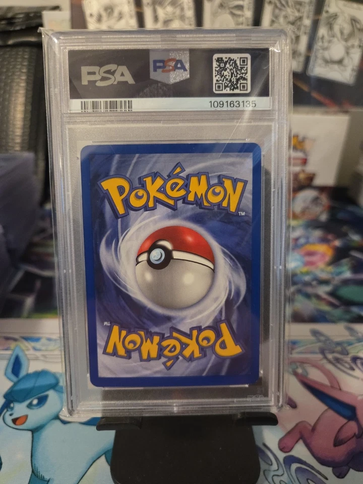 Giovanni's Gyarados Gym Challenge Holo Card 5/132 PSA 8 - Image 2 of 2
