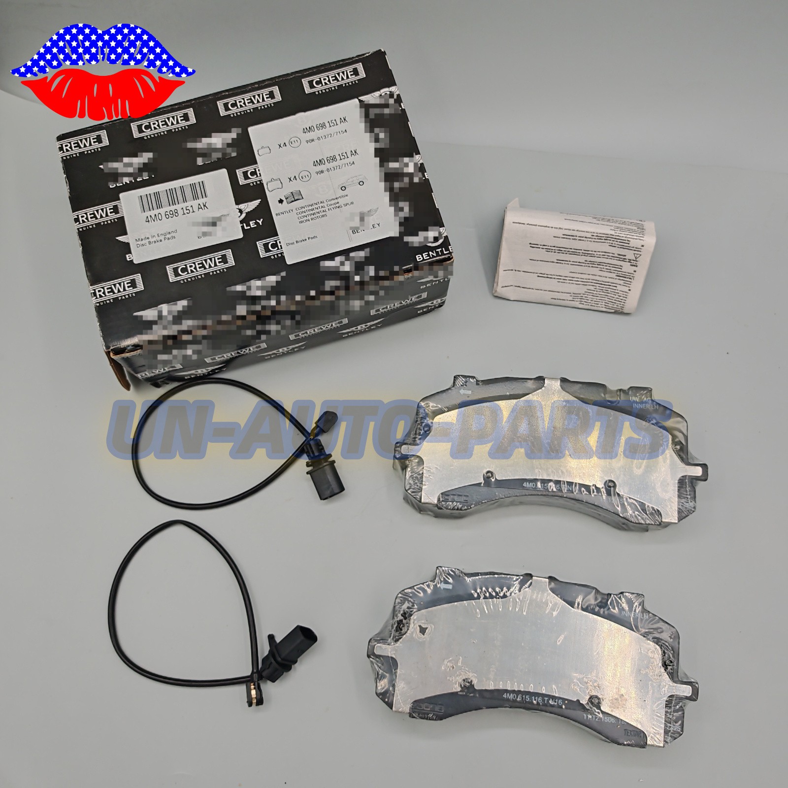 FOR 2017-2023 Bentley Bentayga 6.0L NEW OEM Front Brake Pads US