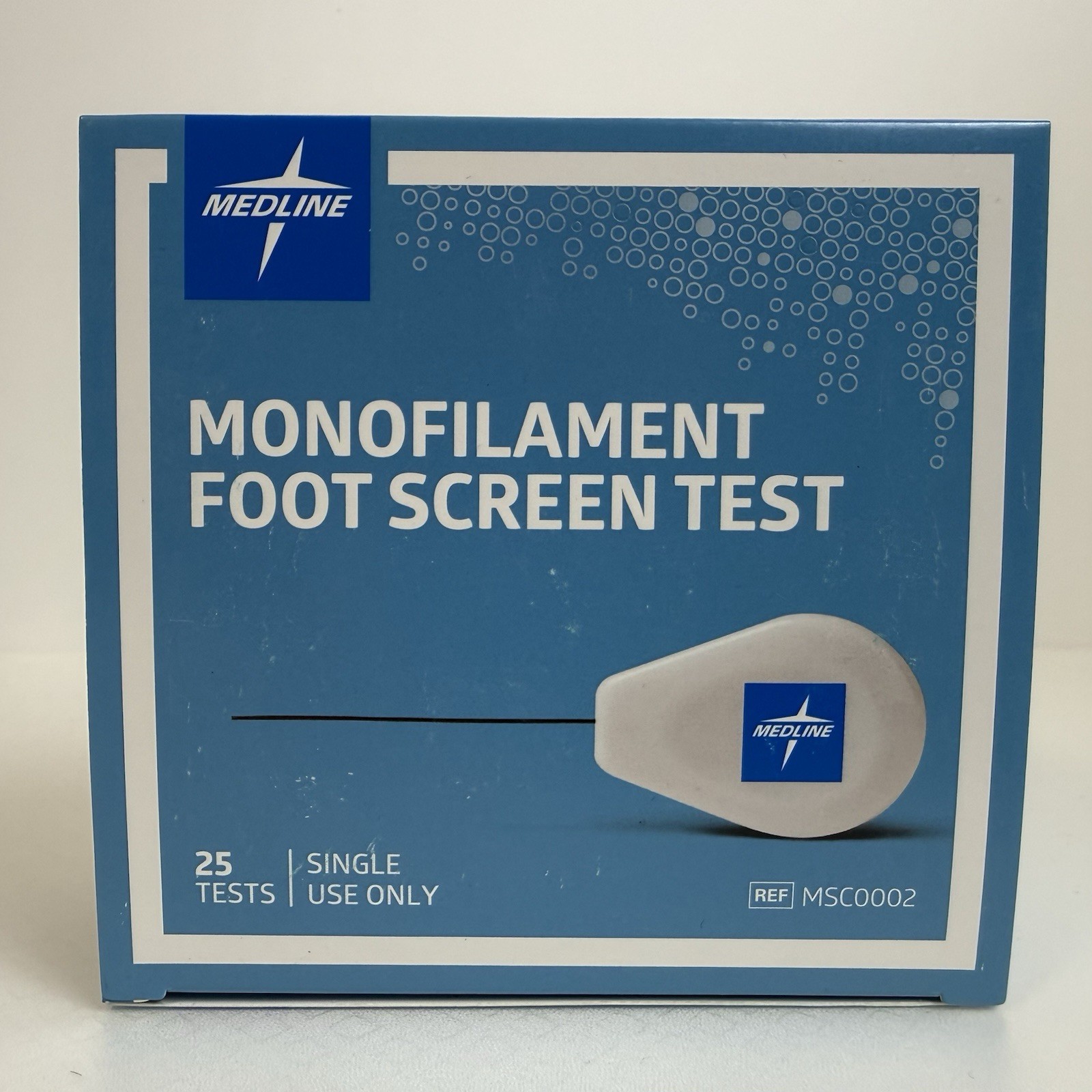 Brand NEW MEDLINE Monofilament Foot Screen Single Use Test (25 Pack)