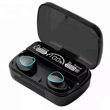 TWS Bluetooth Earbuds Waterproof Bluetooth5.3 Headset Noise Cancelling Wireless~
