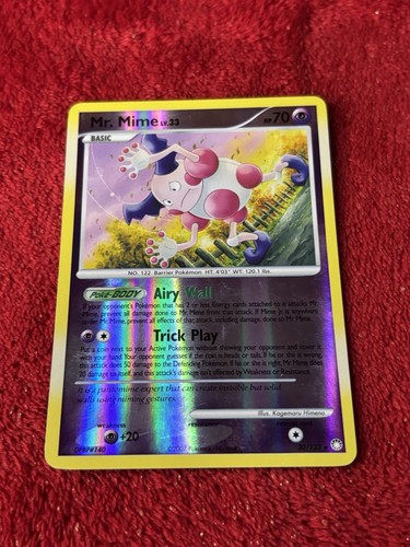 Mr. Mime 30/123 Mysterious Treasures Reverse Holo Pokémon Card Lp-