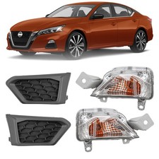 26135-6ca0a Front Bumper Fog Cover Light Fit 19-21 Nissan Altima Front Fog Lamp