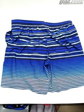 NIKE SWIM TRUNKS FADE STRIPE VOLLEY SWIMSUIT SHORTS SIZE MEN XXL NESSD545-440