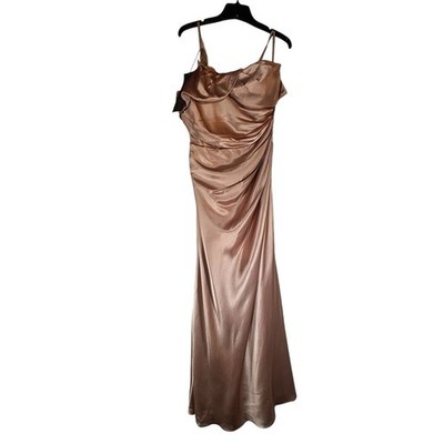 Sarah Danielle Size 18 Woman s New Formal Gown Dusty Rose Style 5391