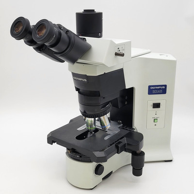 Olympus Microscope BX45 with Phase Contrast and Trinocular Head